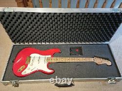 Custom Built Fender Stratocaster Fiesta Red Hank Marvin The Shadows