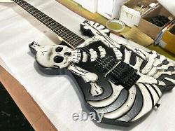 Custom Electric Guitar 6 String Black Hardware H Pickup Rosewood Fretboard