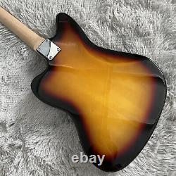 Custom Electric Guitar Sunburst 6 String Ebony Fretboard 2 Humbucker Pickups