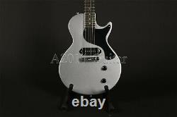 Custom Gray Junior 1 Electric Guitar Inversion String Top Quality P90 Pickup