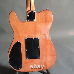 Custom Natural Color TL Electric Guitar Rosewood Fretboard Maple Neck 6 String