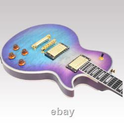 DIY High Quality Brand New Multicolor 6 String LP Electric Guitar Fast Shipping