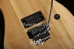 DIY Unfinished Electric Guitar Maple Neck Fast Ship Without Hardcase 6 Strings