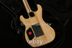 DIY Unfinished Electric Guitar Maple Neck Fast Ship Without Hardcase 6 Strings