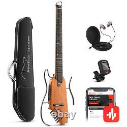 DONNER HUSH-I Travel Acoustic Electric Guitar Portable Quiet Pratice