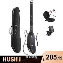 DONNER HUSH-I Travel Guitar Headless Acoustic Electric Portable Quiet Pratice