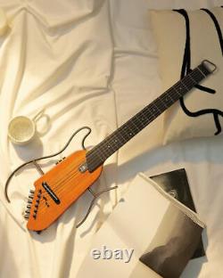 DONNER Travel Headless Acoustic Electric Guitar Portable Quiet Pratice
