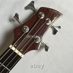 Dan ArmStrong Electric Bass Guitar Unbranded Acrylic Transparent Body