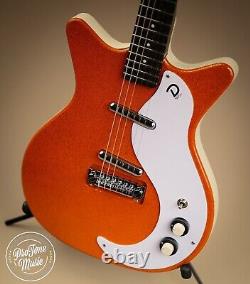 Danelectro'59M NOS Electric Guitar Orange Metal Flake