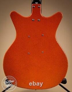 Danelectro'59M NOS Electric Guitar Orange Metal Flake