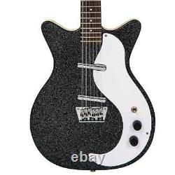 Danelectro'59 12 String Electric Guitar Black Sparkle