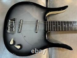 Danelectro Longhorn Baritone Electric Guitar Blackburst