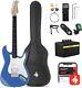 Donner 39 ST Electric Guitar And Amp 4/4 Poplar Wood Guitars + Gig Bag Cable