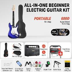 Donner DST-100 Electric Guitar Rock Amplifier Amp Tuner Pick Bag Beginner Kit