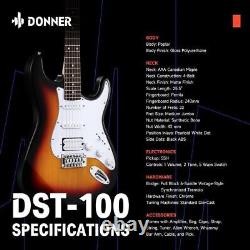 Donner DST-100 Electric Guitar With Amplifier Single-coil Spilt Humbucker Pickup