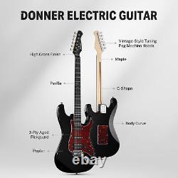 Donner DST-200 Electric Guitar HSS Pickup 5 Way Switch 7 Mode Tones Coil Split