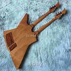 Double Neck 12 String Electric Guitar Palisander Body Unbranded Open Type Pickup