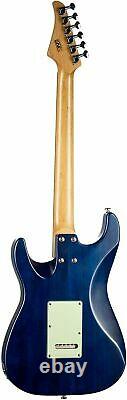 EART SSS Electric Guitar Single Coil Pickups with 6 String Solid-Body Right Hand