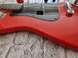 ENCORE 1970s JH1 SE RED & BLACK STRATOCASTER ELECTRIC GUITAR? NEW STRINGS