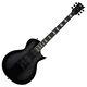 ESP Ltd EC-1000S Deluxe In Black Gloss With EMG 81's Jumbo Frets Awesome Guitar