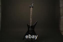Electric Guitar Black Floyd Rose Bridge Rosewood Fretboard Black Hardware