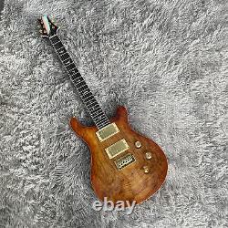 Electric Guitar Gold Hardare Rosewood Fretboard HH Pickup Solid Body 6 String