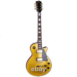 Electric Guitar LP Style Stunning Gold Top Model 2 Humbucker pickups by SX