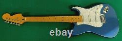 Electric Guitar NEW ORLEANS Style St Blue' Light Metallic
