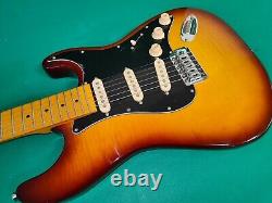 Electric Guitar NEW ORLEANS Style Stratos Light Sb Black Pick Plate