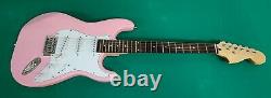 Electric Guitar NEW ORLEANS Style Stratos Pink Diamond Rosewood