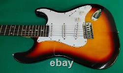 Electric Guitar NEW ORLEANS Style Stratos Sunburst Rosewood