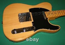 Electric Guitar NEW ORLEANS Style TELECAST Wooden Body Std Pick Ups