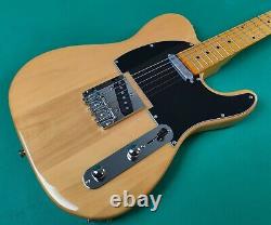 Electric Guitar NEW ORLEANS Style TELECAST Wooden Body Std Pick Ups