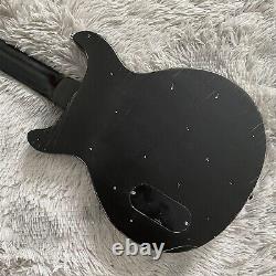Electric Guitar P90 Rosewoowd Fretboard Black Pickguard 6 String Fast Shipping
