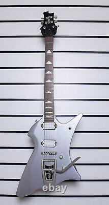 Electric Guitar SHINE WT430SF Humbucker Grover Tuners Silver Wigsby Tremolo Y37