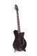 Electric Guitar Shine Vintage Style Wigsby Tremolo Black SI-801 Maple Top -