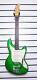 Electric Guitar Solid Body Tanglewood Super Six Green Bigsby Style Tremolo Y-51
