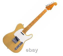 Electric Guitar TC Style in Butterscotch Blonde Maple neck with Gig bag by SX