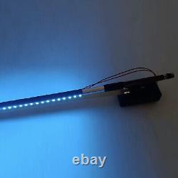 Electric Violin 4/4 Transparent Crystal Acrylic Body Led Light