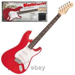 Encore Blaster E60 Electric Guitar Pack Gloss Red