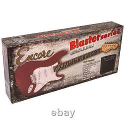 Encore Blaster E60 Electric Guitar Pack Gloss Red