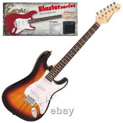 Encore Blaster E60 Electric Guitar Pack Sunburst