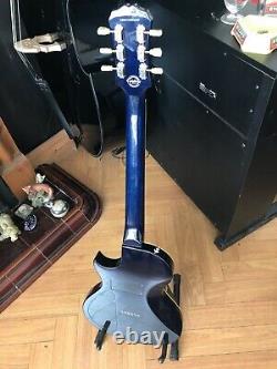 Epiphone Blueshawk Deluxe 2015, hard case, new strings, P90's, excellent, y/tube