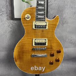 Factory Electric Guitar Mahogany Neck&Body HH Pickups Flame Maple Top