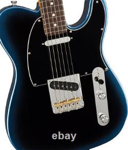 Fender American Pro II Telecaster Electric Guitar, Dark Night, Rosewood (NEW)