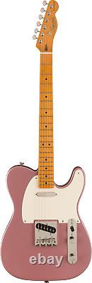 Fender Classic Vibe 50s Telecaster Electric Guitar, Burgundy Mist (NEW)
