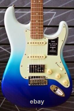 Fender Electric Guitar Player Plus Stratocaster HSS Belair Blue & Case