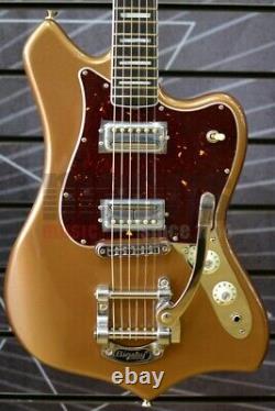 Fender Parallel Universe Volume II Maverick Dorado Firemist Gold Electric Guitar