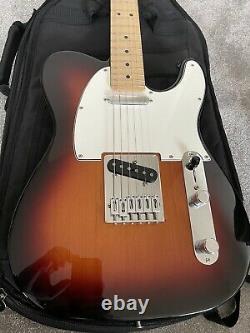 Fender Player Telecaster 6-String Electric Guitar 3-Color Sunburst maple +gigbag