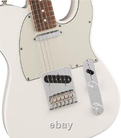 Fender Player Telecaster Electric Guitar, Polar White, Pau Ferro (NEW)